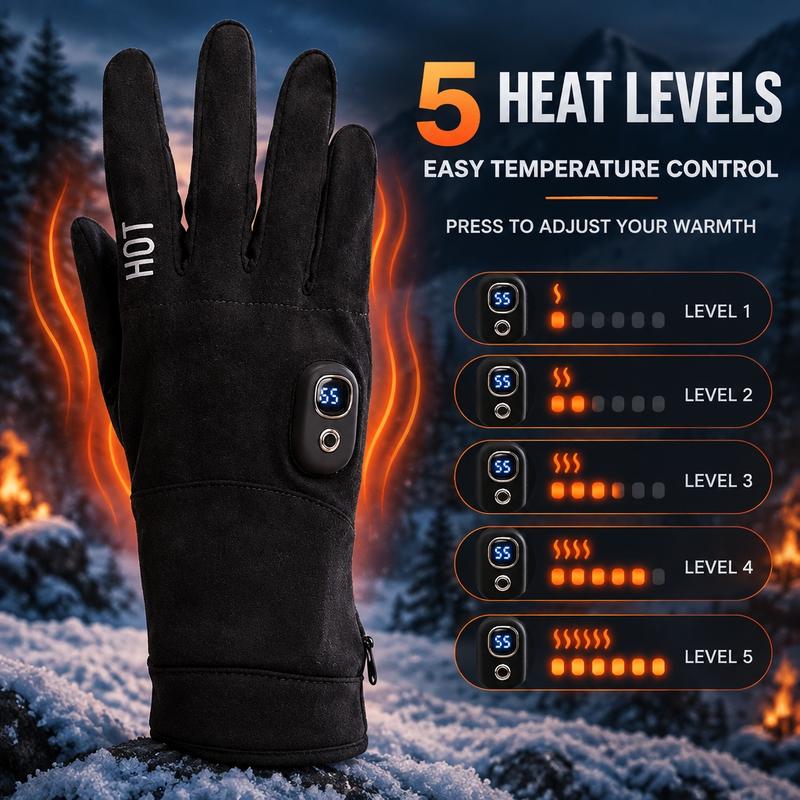 Rechargeable Electric Heated Gloves